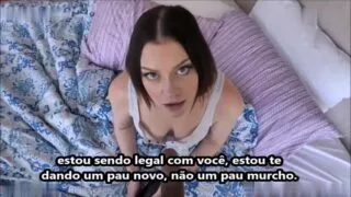 Porno Carioca Legendado – Chantageando o Xibiu Macio da Madrasta
